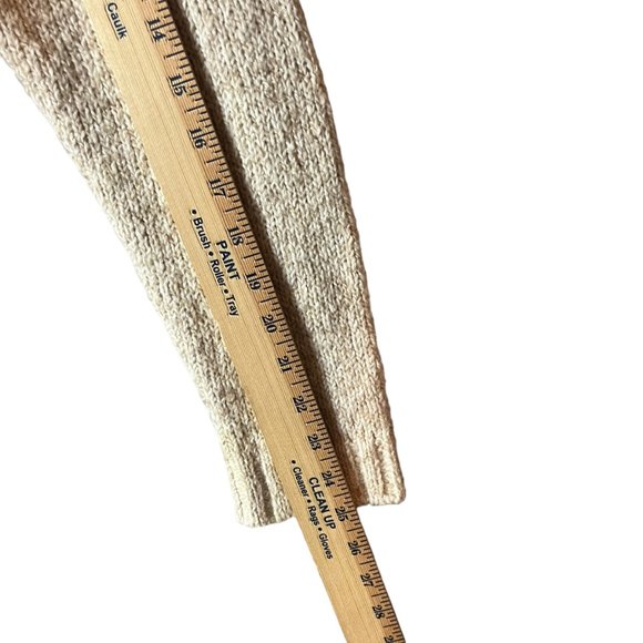 Kensie Fuzzy Mixed Media Cowl Neck Sweater Aztec Southwestern Fern Combo Size S - Picture 9 of 9